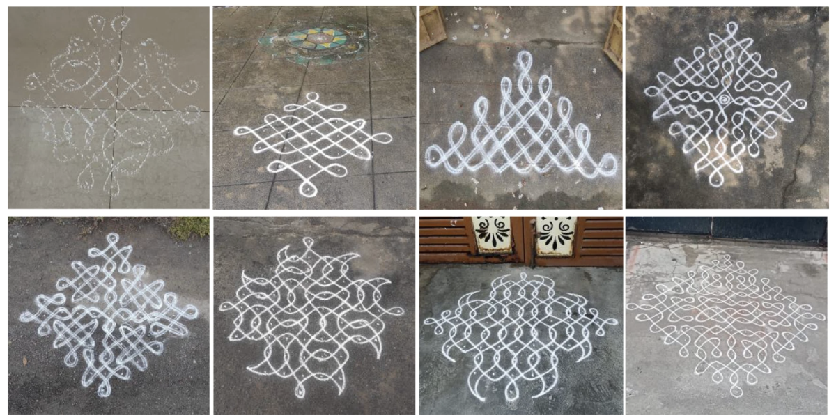Algorithm captures the hidden geometry of South India’s kolam art
