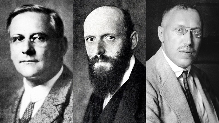 Moritz Schlick, Otto Neurath and Hans Hahn