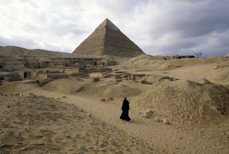 Great Pyramid in Giza.