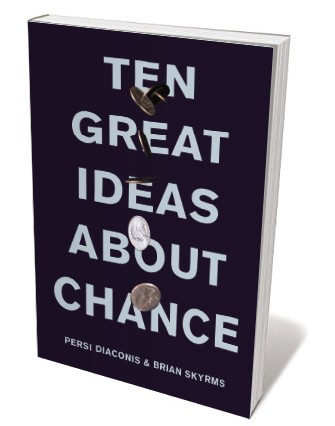 Book jacket 'Ten Great Ideas About Chance'