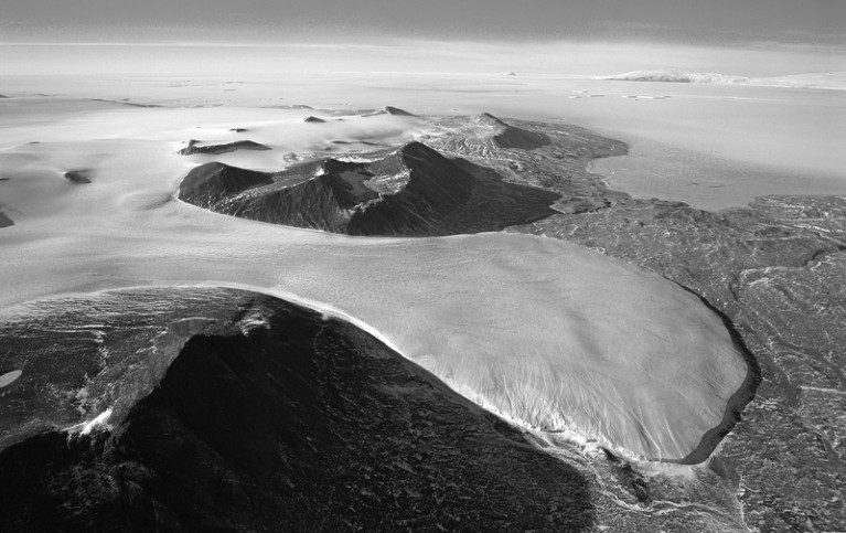 Antarctic glacier