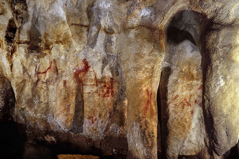 Neanderthal cave paintings