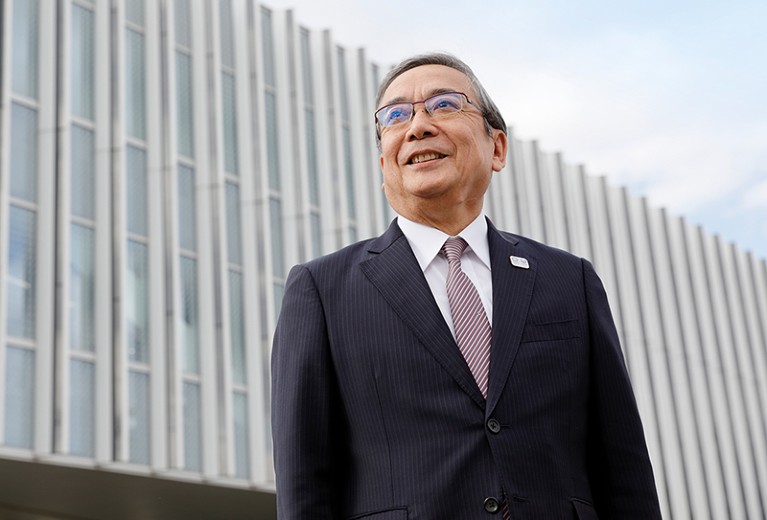 Profile image of Tokyo Tech's president, Yoshinao Mishima.