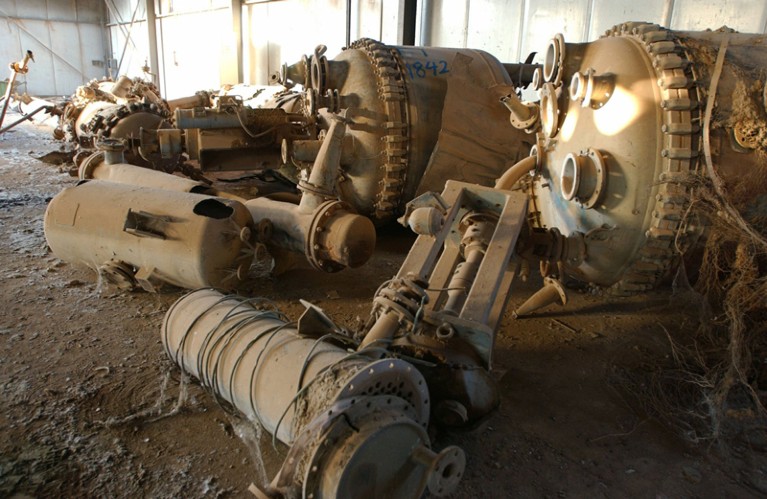 Remnants of Iraq's chemical weapons program