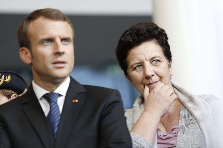 Emmanuel Macron and Frédérique Vidal