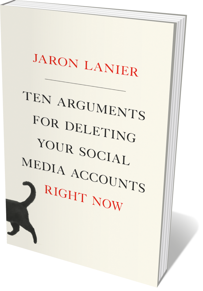Book jacket 'Ten Arguments for Deleting Your Social Media Accounts Right Now'