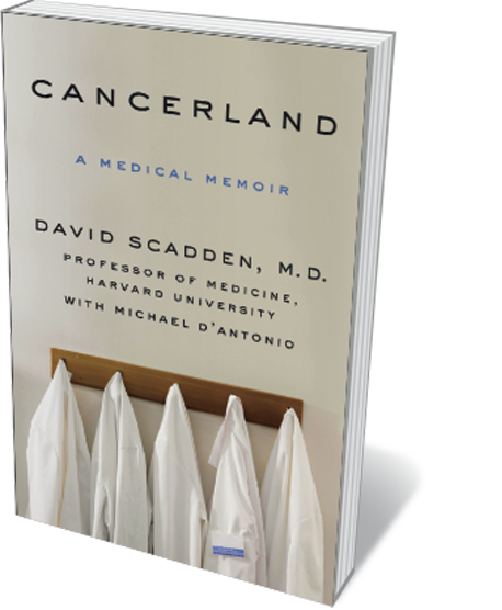 Book jacket 'Cancerland'