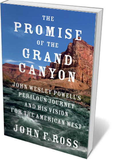 Book jacket 'The Promise of the Grand Canyon'