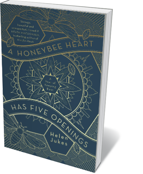 Book jacket 'A Honeybee heart has five openings'