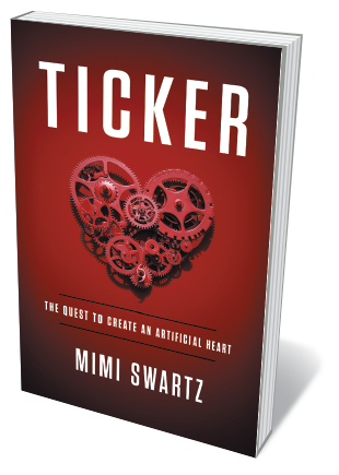 Book jacket 'Ticker'