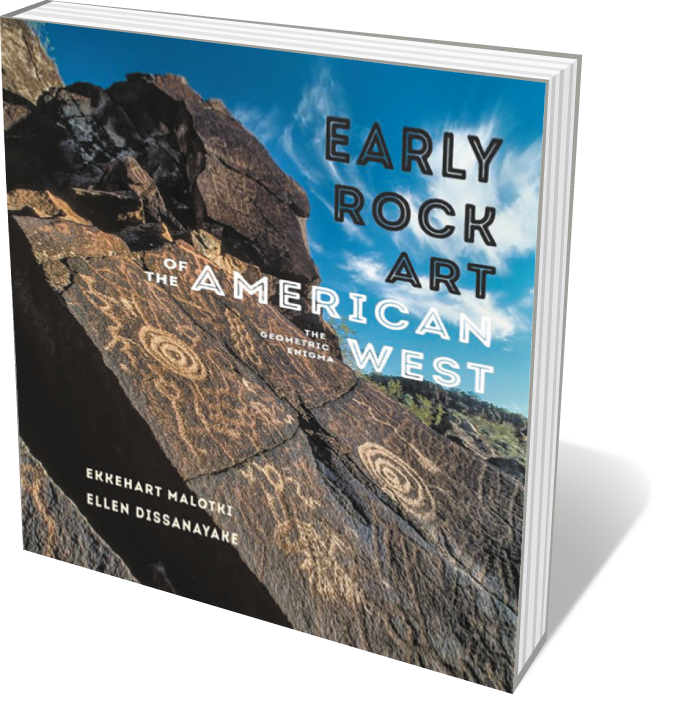 Book jacket 'Early Rock Art of the American West'