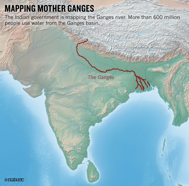 map of ganges river start to end        <h3 class=