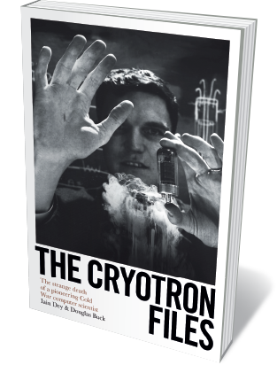 Book jacket 'The Cryoton Files'