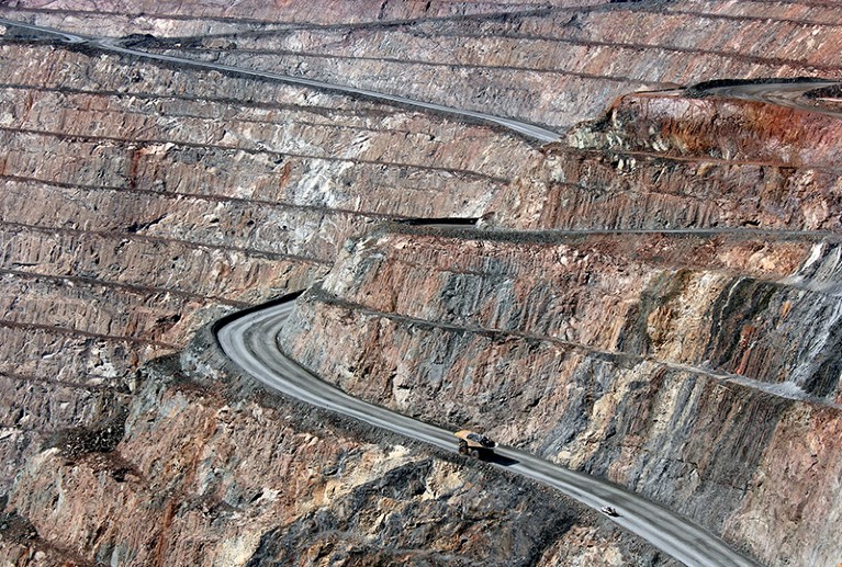 Photo of gold mine in Kalgoorlie