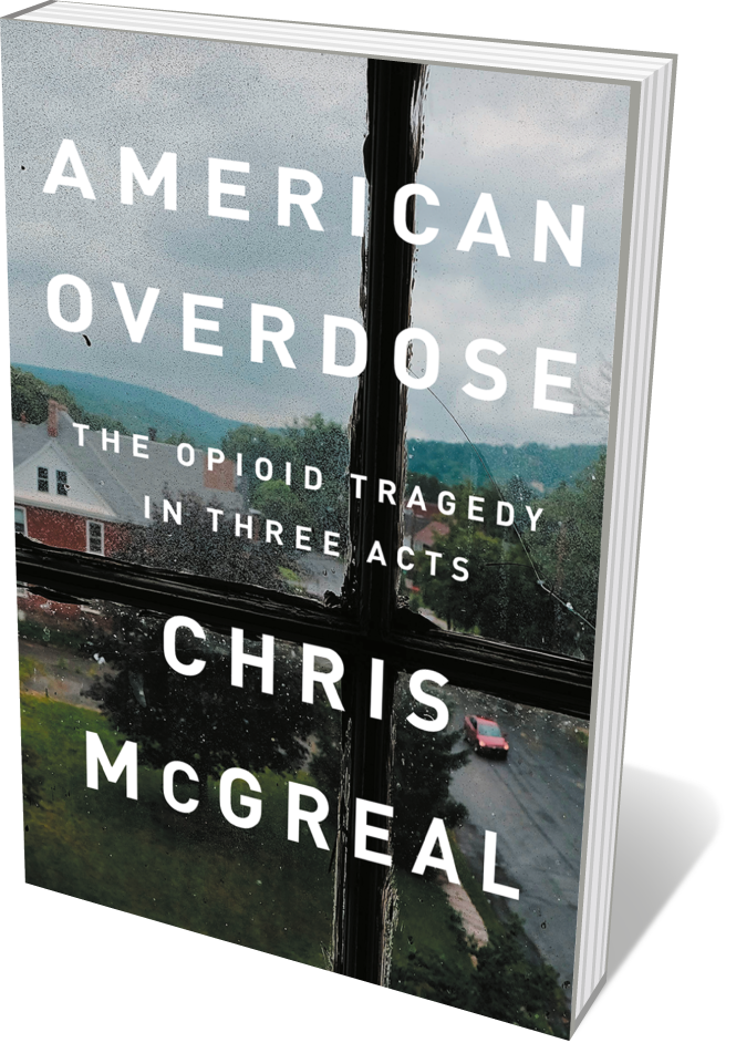 Book jacket 'American Overdose'