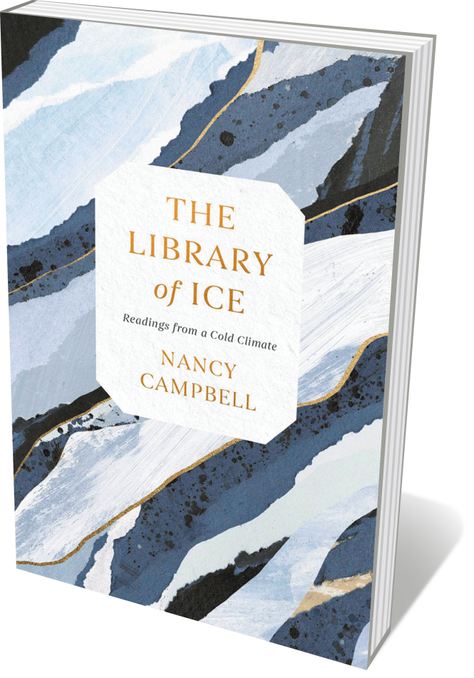 Book jacket 'The Library of Ice'