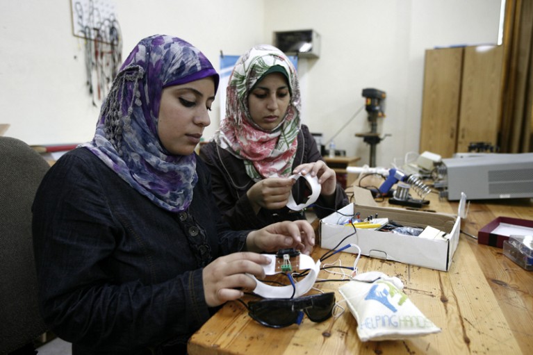 Researchers in Gaza City