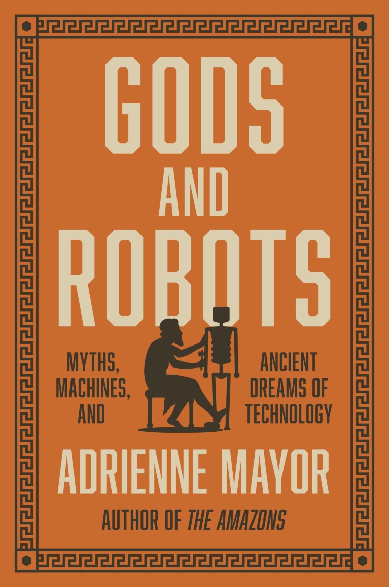 Book jacket 'Gods and Robots'