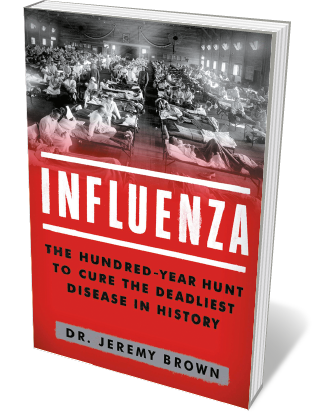 Book jacket 'Influenza'
