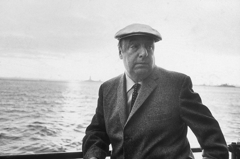Chilean poet and activist Pablo Neruda in 1966