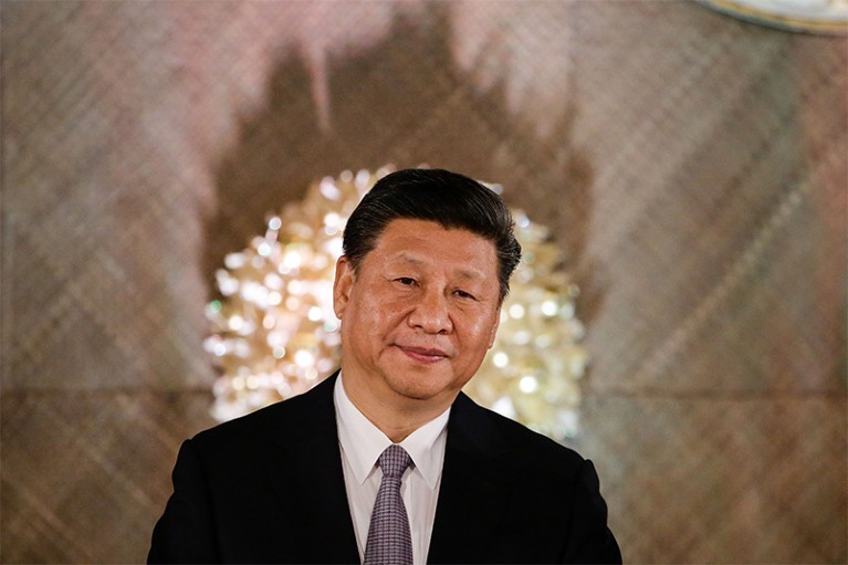 Xi Jinping smiles during a state banquet at the Malacanang Presidential Palace in Manila on November 20, 2018