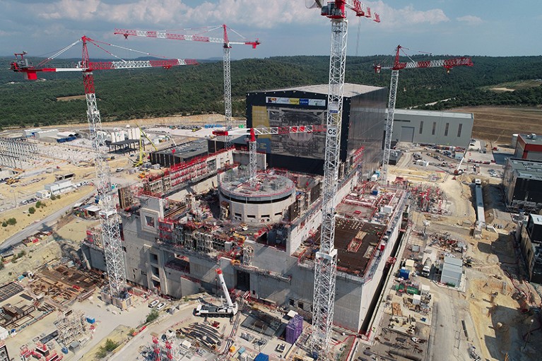 The ITER construction site