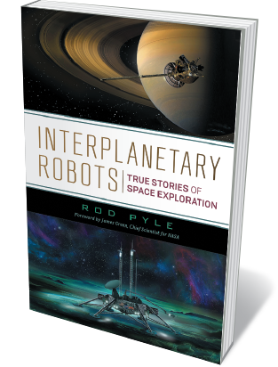 Book jacket 'Interplanetary Robots'