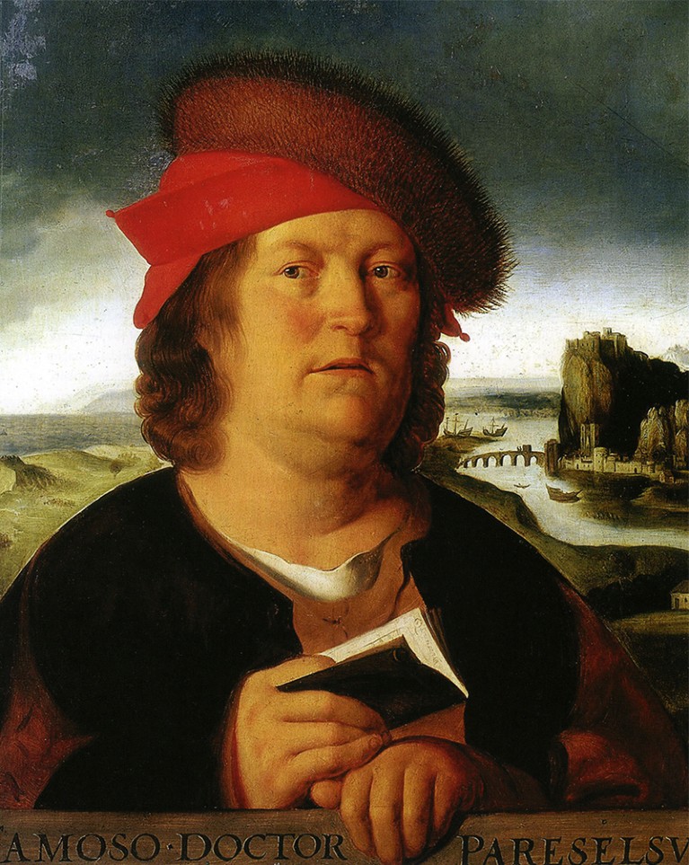 Painting of male doctor from 1500's