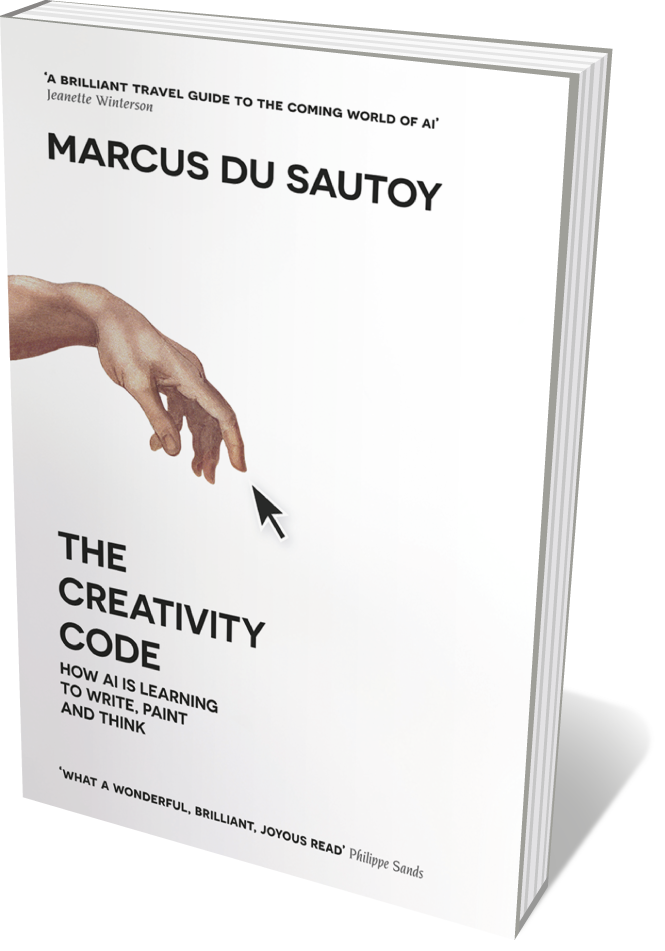 The cover of The Creativity Code