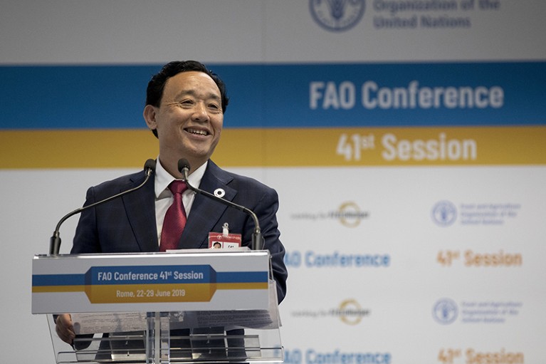 Chinese agriculture minister to head UN food agency