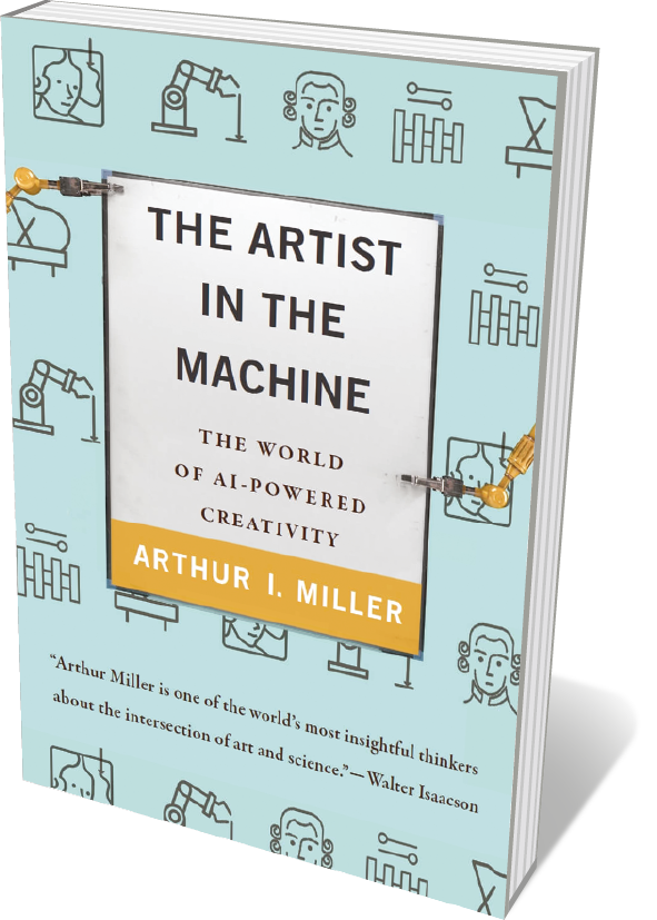 Book jacket 'The Artist in the Machine'