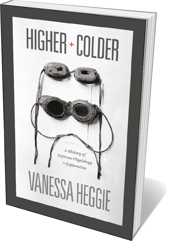 Book jacket 'Higher and Colder'