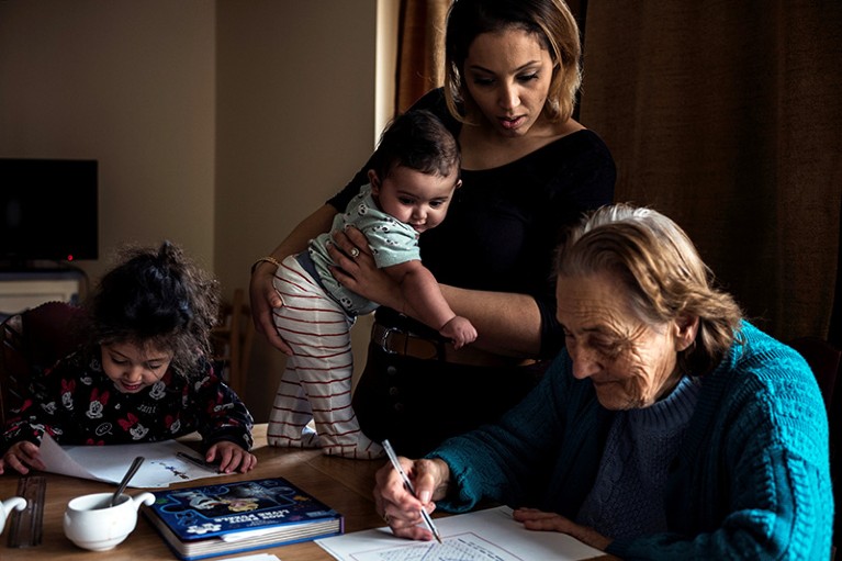 Multi-generational women living together