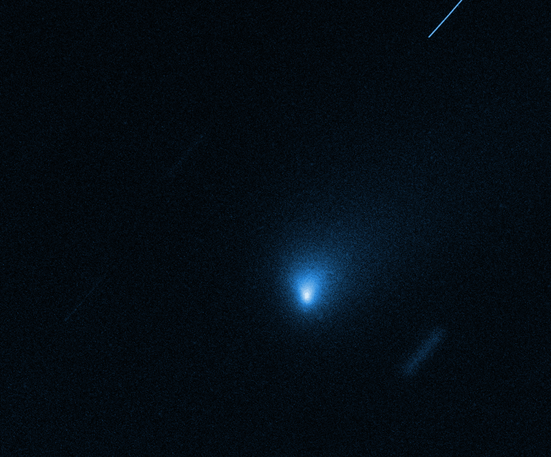 Timelapse video from Hubble of comet 2I/Borisov
