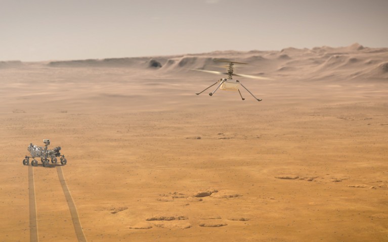 NASA's Ingenuity Mars Helicopter.
