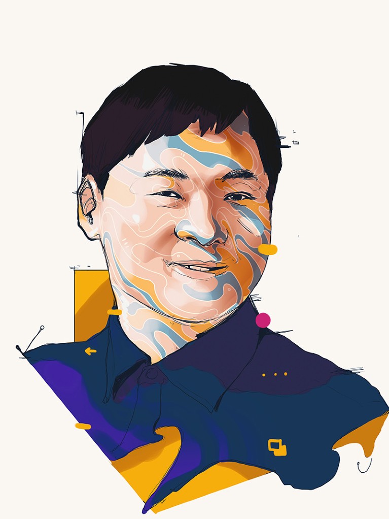 Иллюстрированный портрет Дачэн Тао