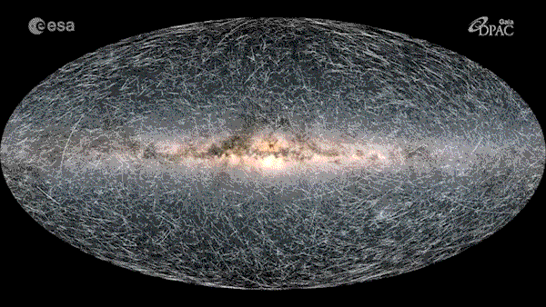map of known galaxies