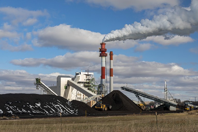 Coal-fired power plant in the United States