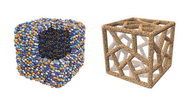 Two stages in formation of a ‘nano-netcage’ catalyst