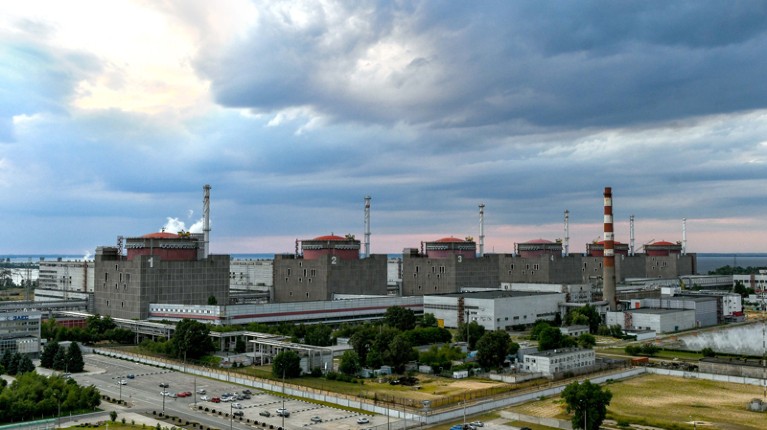 The Zaporizhia Nuclear Power Plant