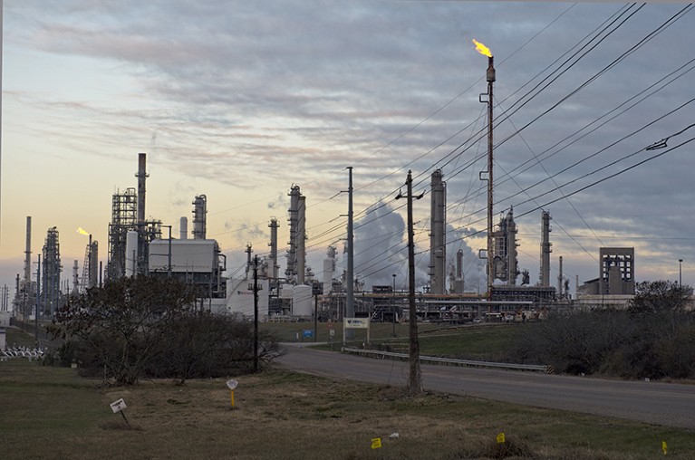 Valero Energy corp .炼油厂在科珀斯克里斯蒂,德克萨斯州