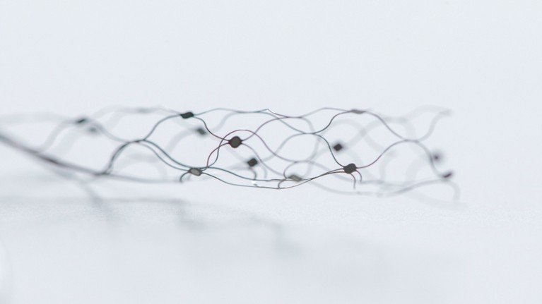 The Stentrode is a tube-shaped mesh of wires and sensors designed to pick up brain signals from inside blood vessels