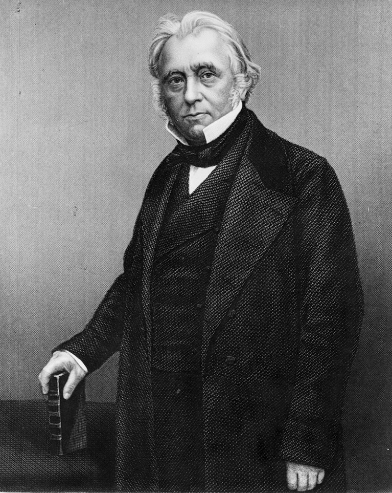 Portrait of Thomas Babington Macaulay (1800-1859), English writer and politician.