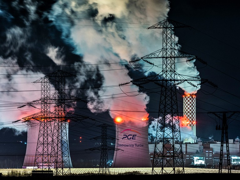 The lignite-fired power plant Turow of PGE (Polska Grupa Energetyczna) is pictured on February 05, 2022 in Bogatynia, Poland.