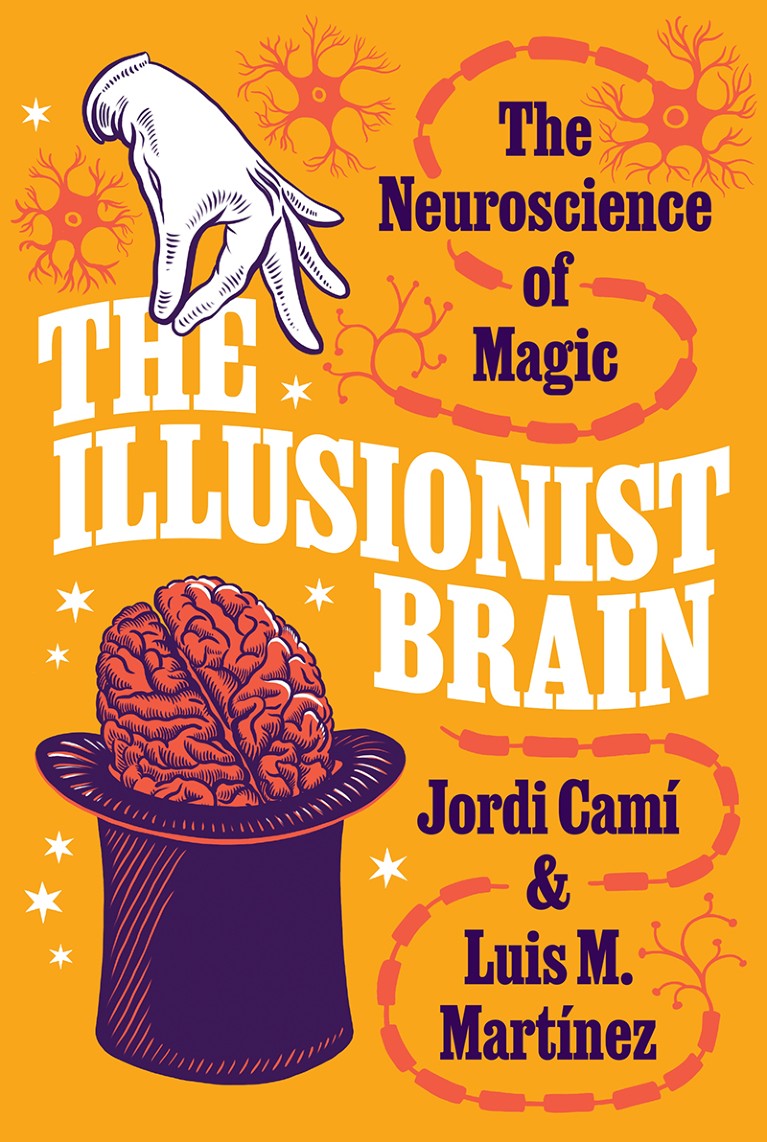 Book cover artwork for The Illusionist Brain: The Neuroscience of Magic