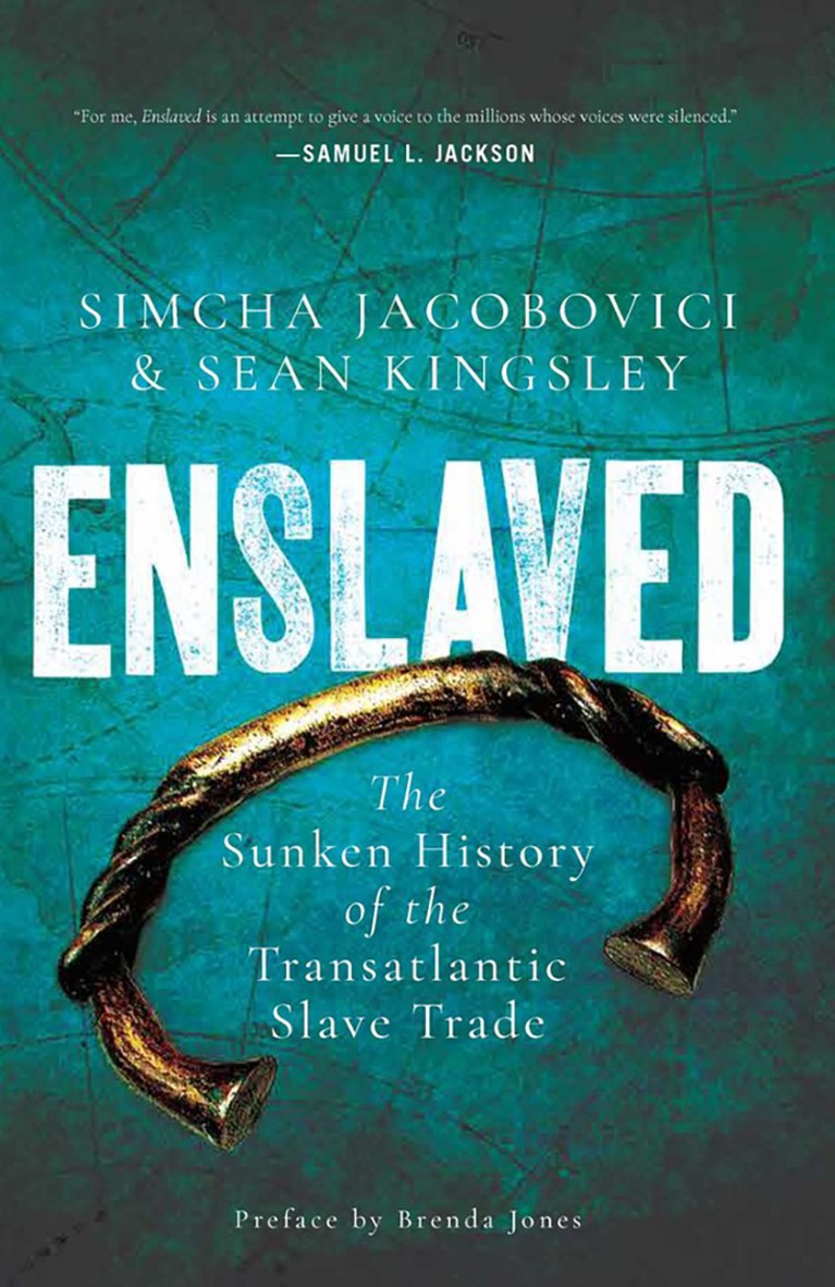 Enslaved book cover.
