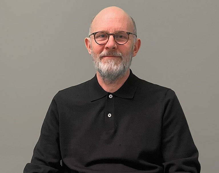 Portrait of Peter Thompson HFEA Chief Executive on a plain background