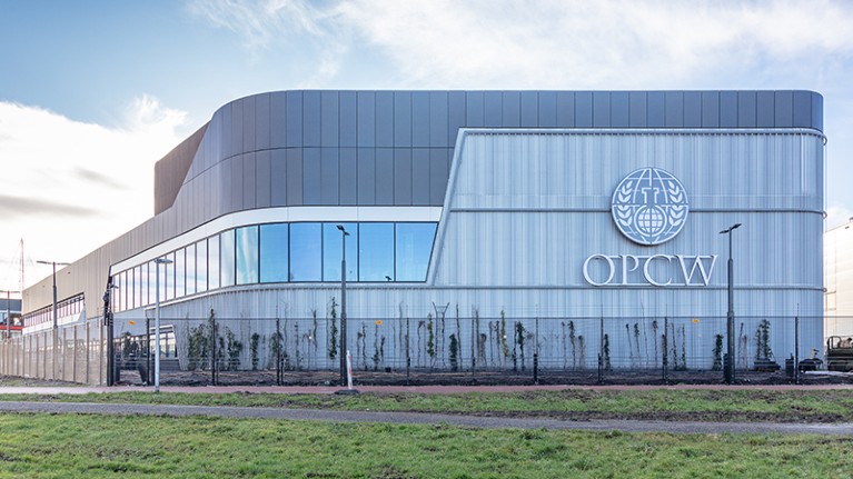 Exterior view of the OPCW ChemTech Centre.