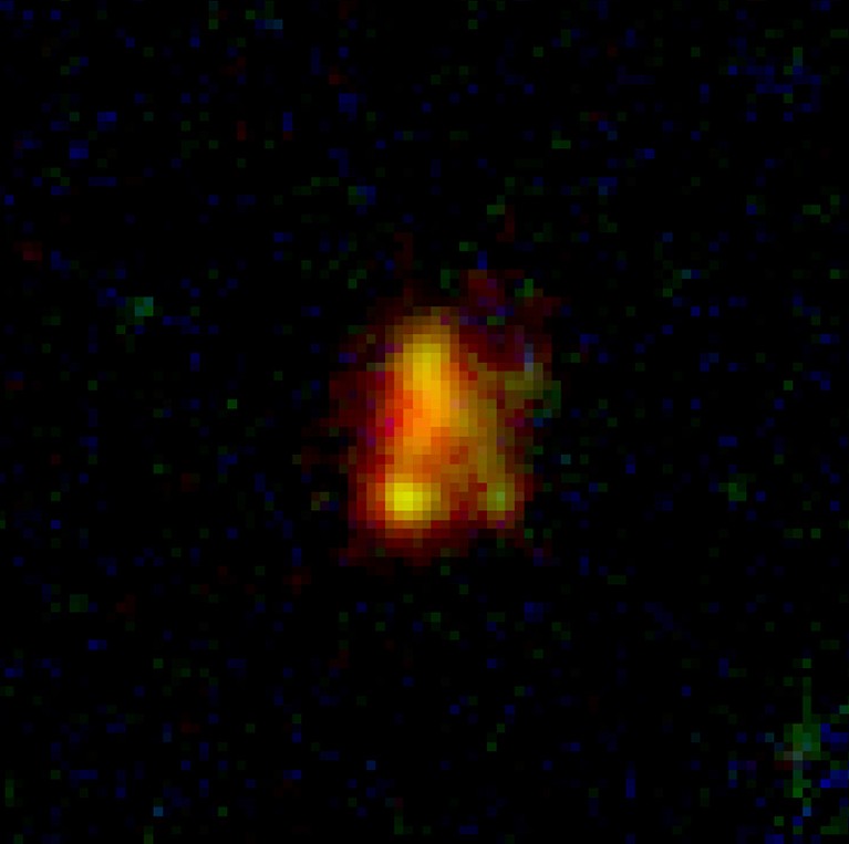 Imagerie JWST NIRCam de JADES-GS-53.08-27.86