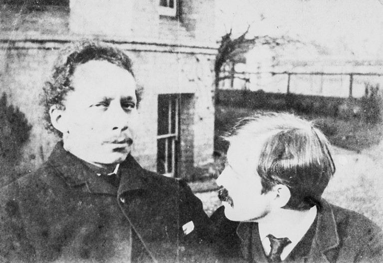 William Bateson and Walter Frank Raphael Weldon, about 1890.